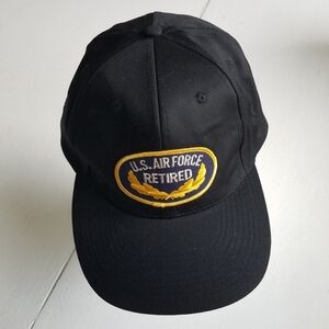 U.S. Air Force  Retired Black Cap